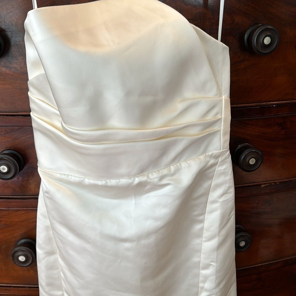 Anthropologie Amsale Waverly Dress Size 10 Wedding Dress - Picture 6 of 9
